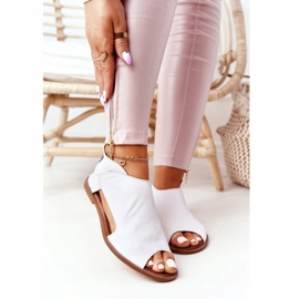 Damen Ledersandalen Nicole 2622 Weiß 2