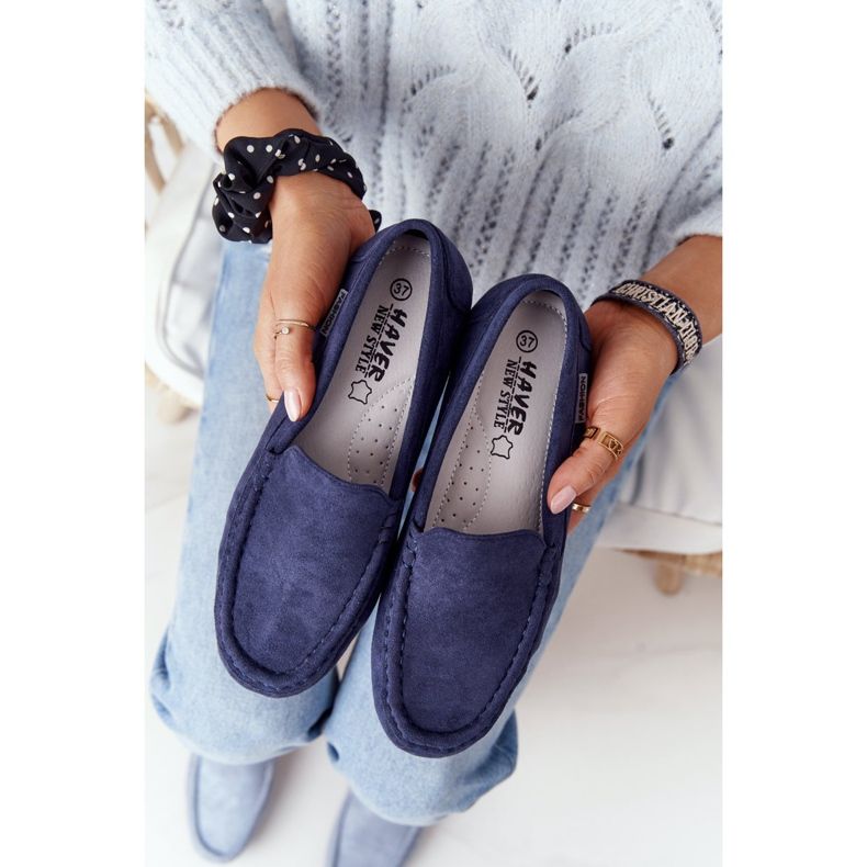 PH1 Wildleder Loafer für Damen Marineblau San Marino 1