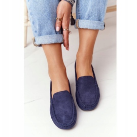 PH1 Wildleder Loafer für Damen Marineblau San Marino 2