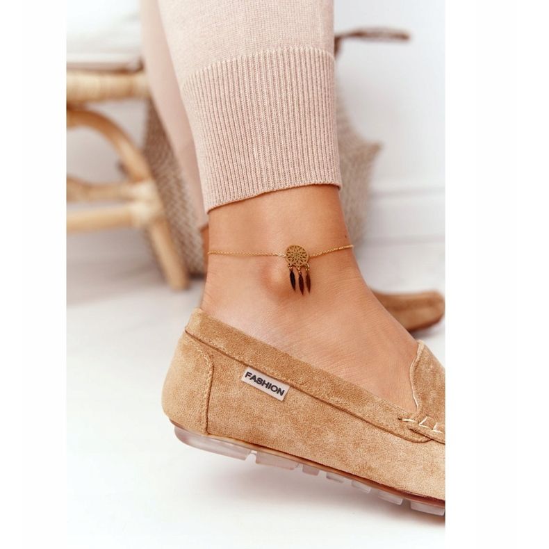 PH1 Damen Wildleder Loafer Beige San Marino 1