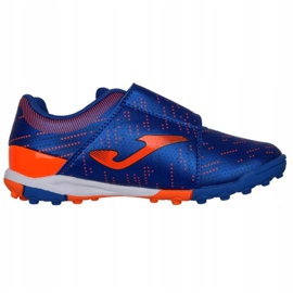 Joma Xpander 2104 Tf Jr XPJS2104TFV Fußballschuhe schwarz, blau, orange blau 2