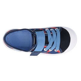 Befado Sneakers Kinderschuhe 251X160 rot marineblau blau 2