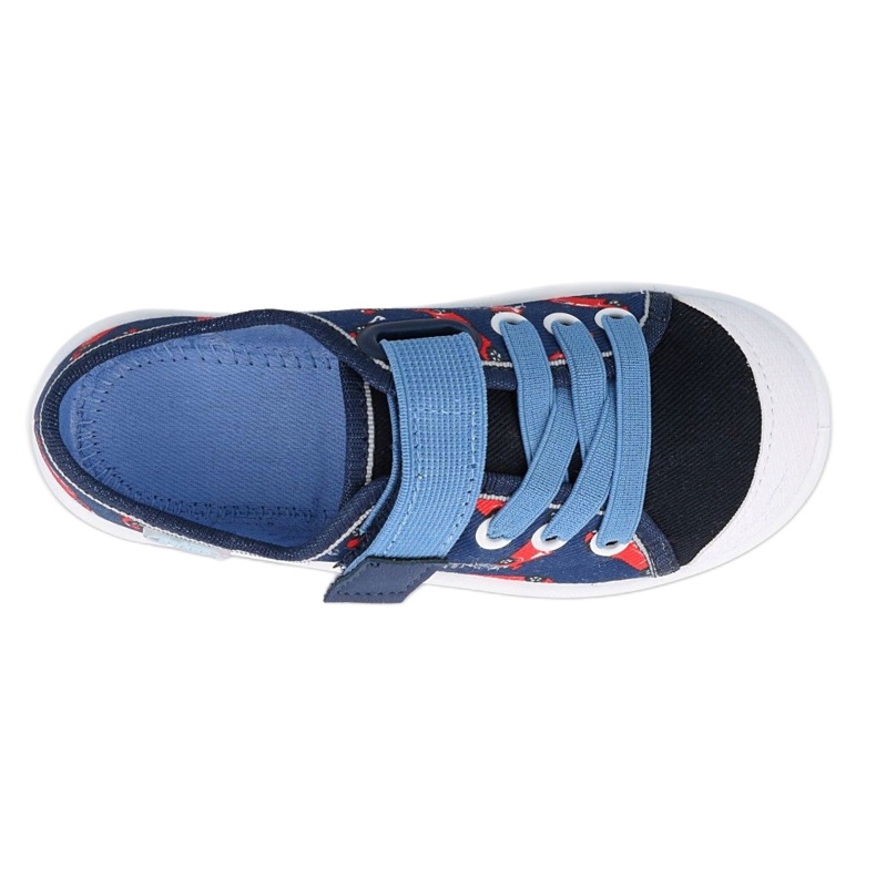 Befado Sneakers Kinderschuhe 251X160 rot marineblau blau 2