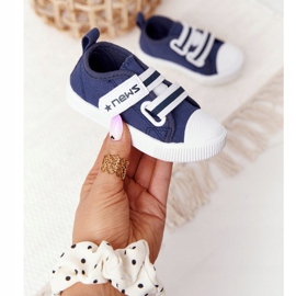EVE Sneakers für Kinder mit Klettverschluss Navy Blue News marineblau 1