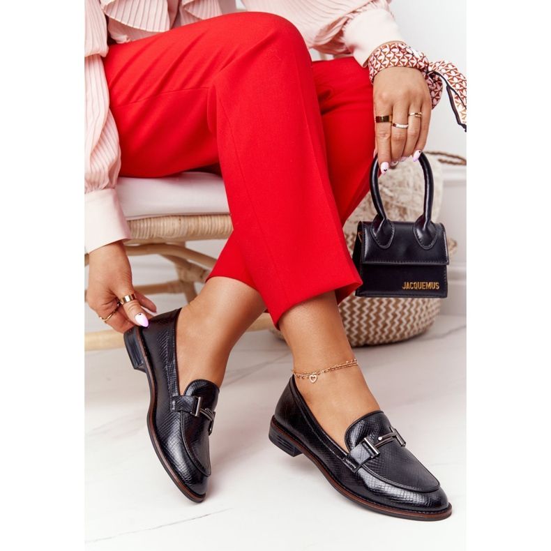 Damen Loafer Sergio Leone PB253 Schwarz 2