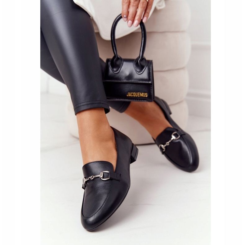 Damen Loafer Sergio Leone MK733 Schwarz 2