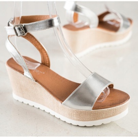 Seastar Klassische Keilsandalen silber- 2