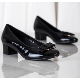 Stylische VINCEZA Pumps schwarz 1