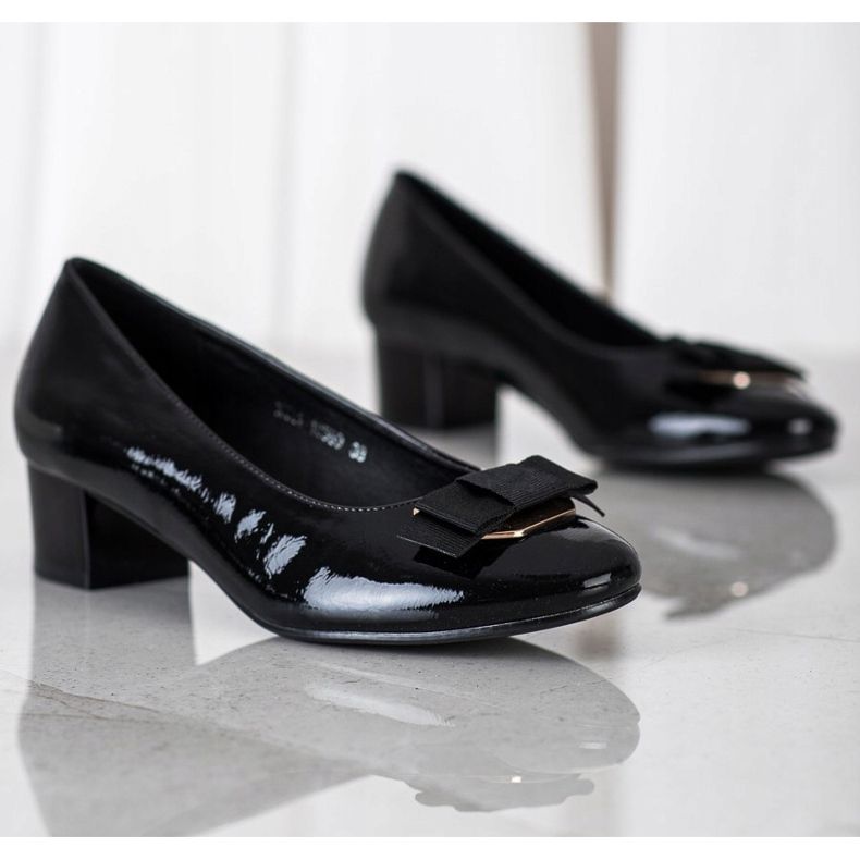Stylische VINCEZA Pumps schwarz 1