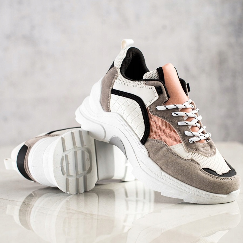 SHELOVET Modische bunte Turnschuhe mehrfarbig 1