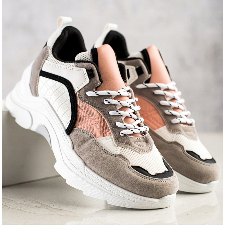 SHELOVET Modische bunte Turnschuhe mehrfarbig 2