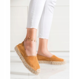 Seastar Durchbrochene Espadrilles mit Wildleder braun 2