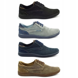 KOMODO Casual Herrenschuhe 848 schwarz braun 1