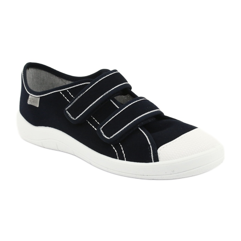 Befado Jugend-Sneaker mit Klettverschluss 124Q005 Marineblau 1