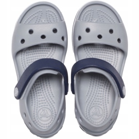 Crocs Sandalen für Kinder Crosband Sandal Kids grau-marineblau 12856 01U navy blau 1