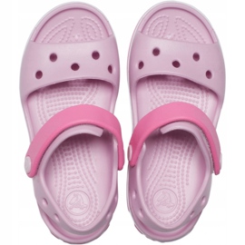 Crocs Sandalen für Kinder Crocband Sandale Kinder pink 12856 6GD rosa 1