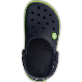 Crocs für Kinder Crocband Clog K marineblau-grün 204537 4K6 navy blau 1