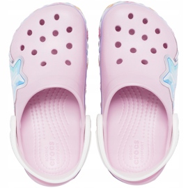Crocs für Kinder Fl Star Band Clog rosa 207075 6GD 1
