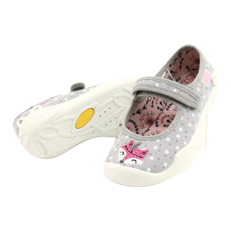 Ballerinas für Mädchen BLANCA BEFADO 114X425 weiß rosa grau 2