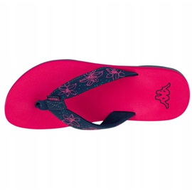 Kappa Lagoon W 242484-2267 Flip-Flops marineblau rosa 2