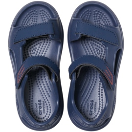 Crocs Sandalen für Kinder Swiftwater Expedition marineblau 206267 463 1