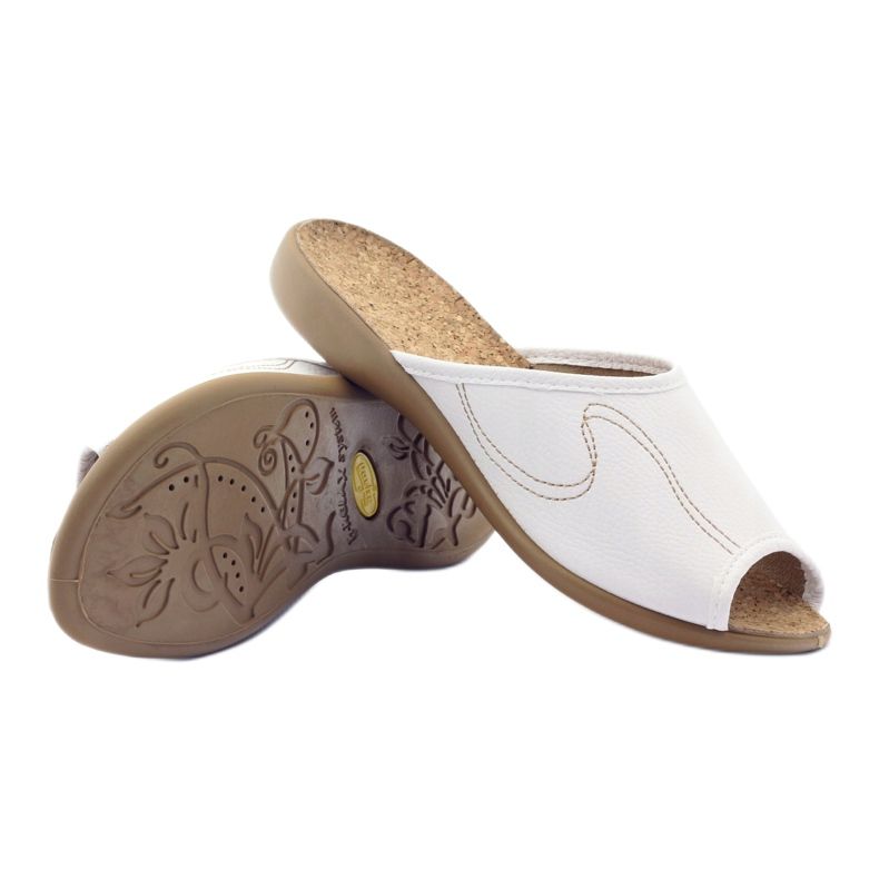 Befado Damenschuhe Hausschuhe 254d058 Hausschuhe weiß 3