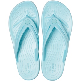 Crocs Damen Hausschuhe Crocband Flip blau 206100 4O9 1
