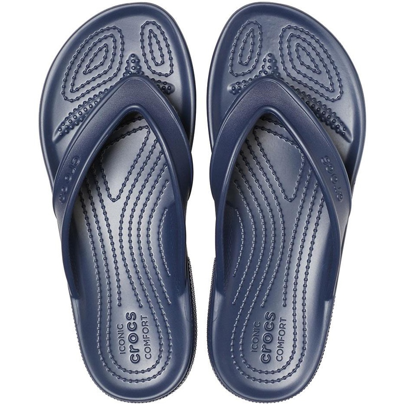 Crocs Classic Ii Flip Hausschuhe marineblau 206119 410 1