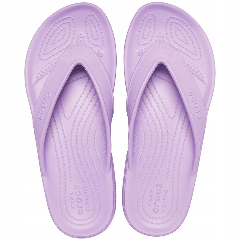 Crocs Damen Classic Ii Flip Hausschuhe lila 206119 5PR violett 1