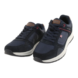 NEWS ADI Herren Sportschuhe braun marineblau 1
