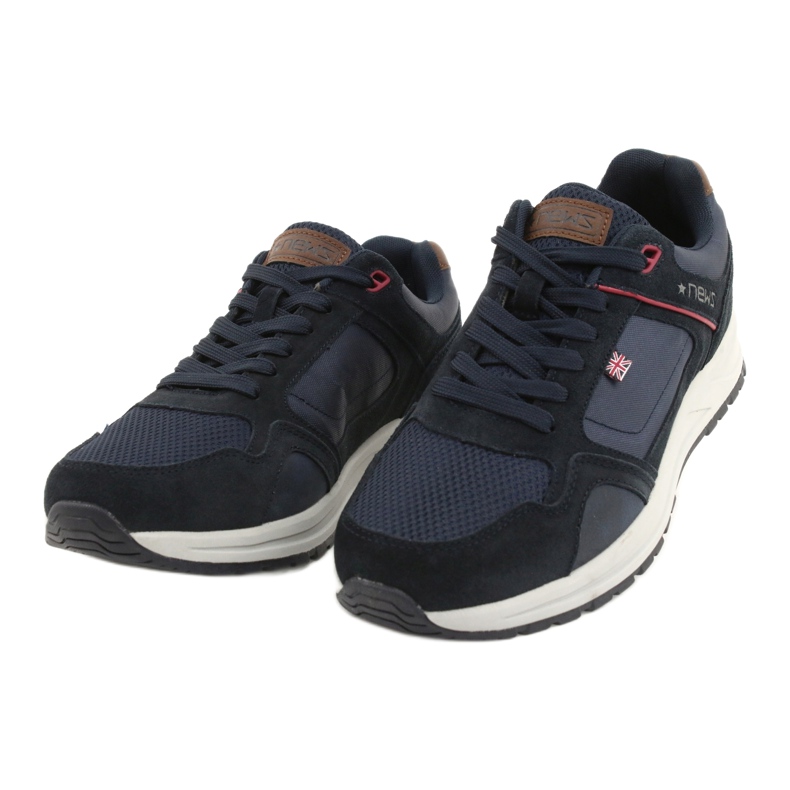 NEWS ADI Herren Sportschuhe braun marineblau 1