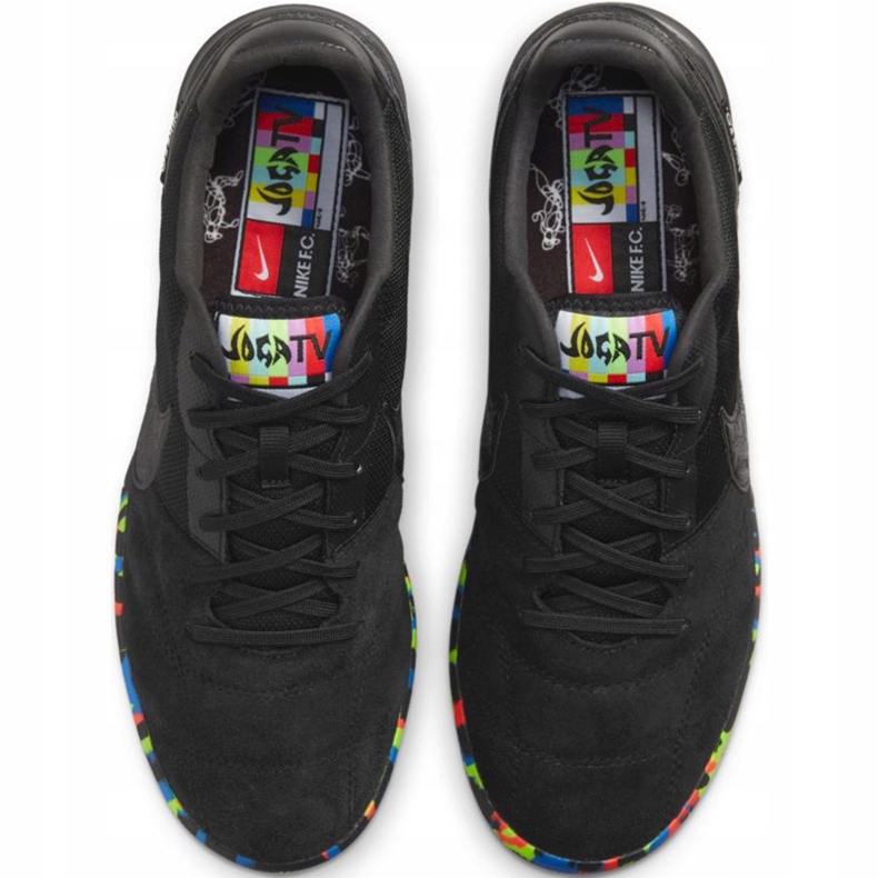 Nike Premier Ii Sala Ic AV3153 090 Fußballschuhe schwarz schwarz 1