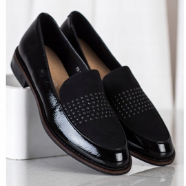 Elegante schwarze Schuhe von Sergio Leone 2