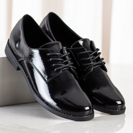 SHELOVET Klassische Schnürschuhe schwarz 1