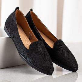 Sergio Leone Black Lords Schlangen-Print schwarz 2