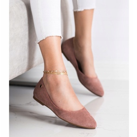 Klassische Sergio Leone BL611 Ballerinas rosa 1