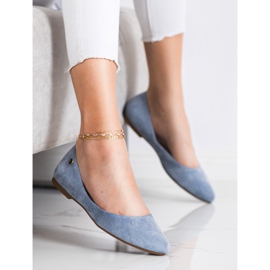 Klassische Sergio Leone BL622 Ballerinas blau 1