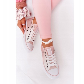 Damen Sneaker Big Star HH274127 Ombre Pink weiß rosa 2