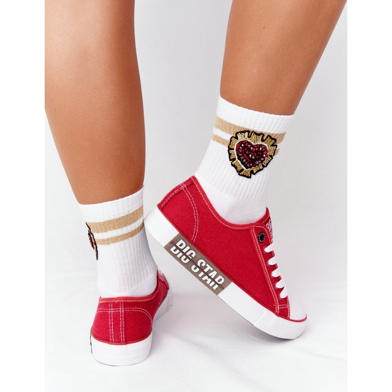 Damen Sneaker Big Star HH274115 Rot 1