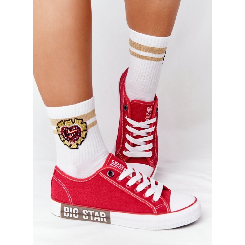 Damen Sneaker Big Star HH274115 Rot 2