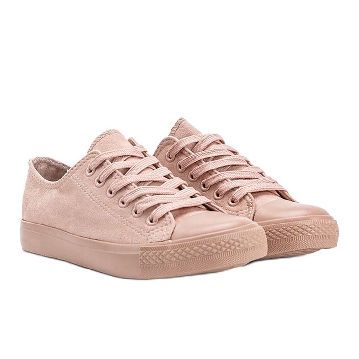 Mara Sneakers aus Öko-Wildleder in Rosa 1