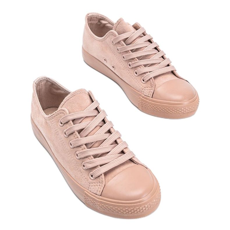 Mara Sneakers aus Öko-Wildleder in Rosa 2