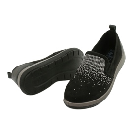 Befado Damenschuhe 156D004 schwarz silber- 4