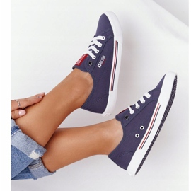 Damen Sneaker Big Star HH274063 Marineblau 2