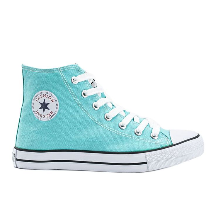 Chasitys blaue Knöchel-Sneaker 1