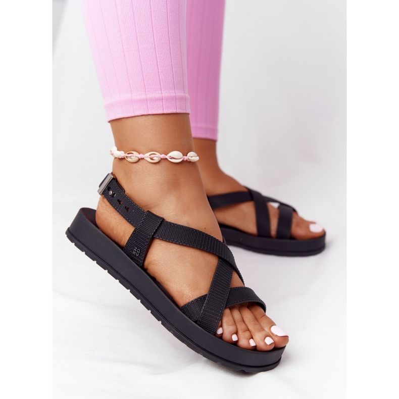 Duftende umweltfreundliche Gummisandalen ZAXY HH285168 Schwarz 1