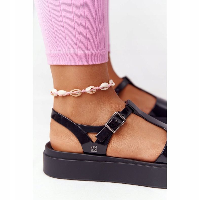 Duftende umweltfreundliche Gummisandalen ZAXY HH285116 Schwarz 1