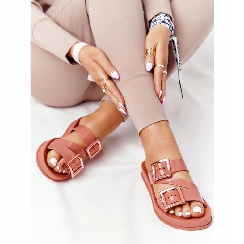 Duftende umweltfreundliche Gummipantoffeln ZAXY HH285106 Ceglaste braun 1