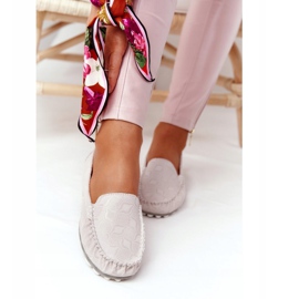 Rio Flore Umweltfreundliche Lederslipper Beige 1