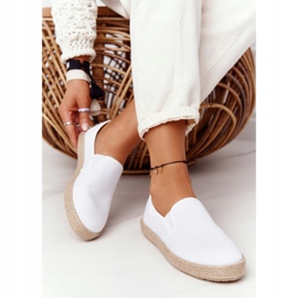 Espadrilles auf geflochtener Sohle Big Star DD274015 Weiß 2
